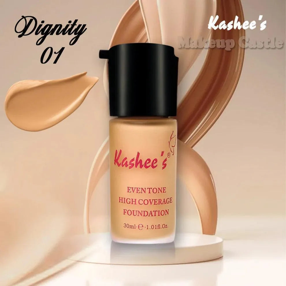 Kashees Even Tone Matte Foundation 30ml All Skin Types