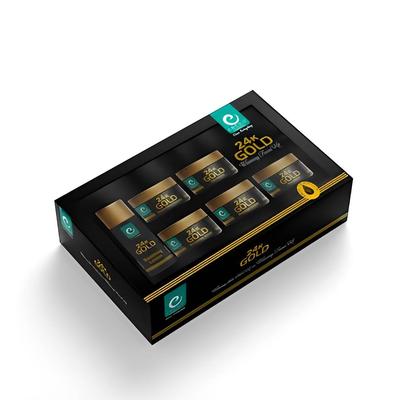 24K Gold Whitening Facial Kit 6 in 1 for All Skin Types